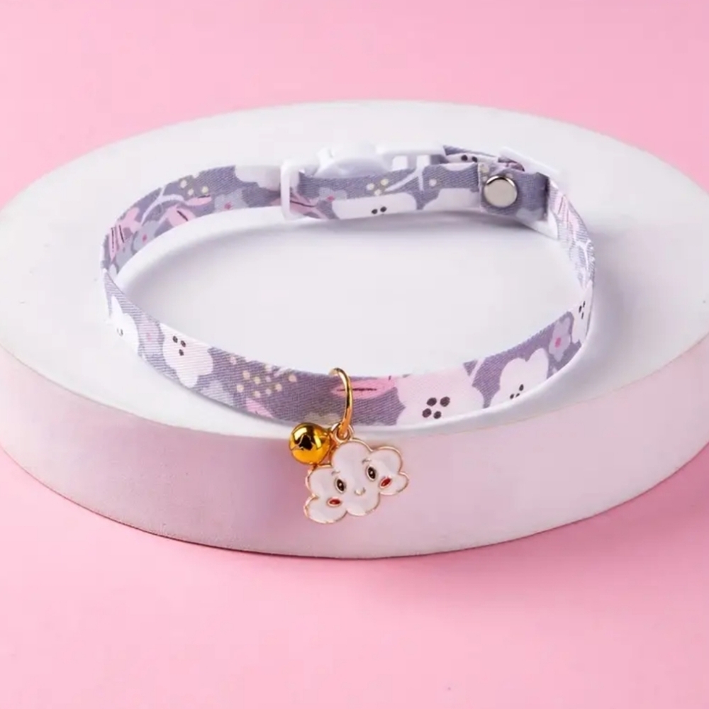 🎁 GAVE AWAY FREE 🎁 W ORDER 💜☁️ Safety Break Away Collar for Cat or Dog NWT